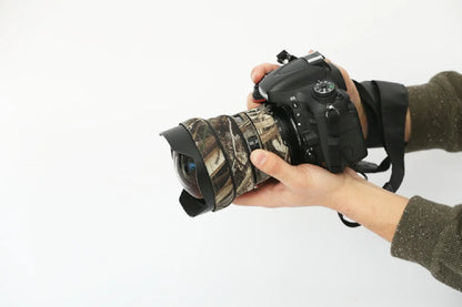ROLANPRO Lens Coat for Nikon AFS 14-24mm F/2.8G ED Camouflage Rain Cover Lens Sleeve Guns Clothing Photography Case