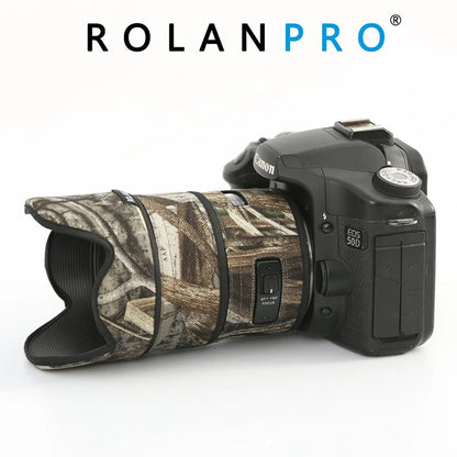 ROLANPRO Waterproof Lens Camo Coat for SIGMA 35mm F1.4 DG ART Lens Protective Sleeve Guns Case Photography Sigma 35mm Lens Cover
