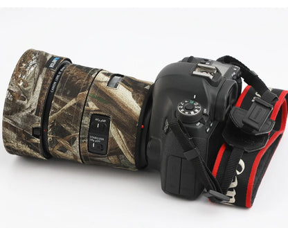 ROLANPRO Lens Coat for Canon EF 85mm F/1.4L IS USM Camouflage Rain Cover Lens Protective Sleeve Guns Case Photography Clothing