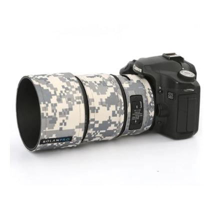 ROLANPRO Lens Coat for SIGMA 135mm F1.8 DG ART Camouflage Rain Cover Lens Protective Sleeve Guns Case Photography Clothing