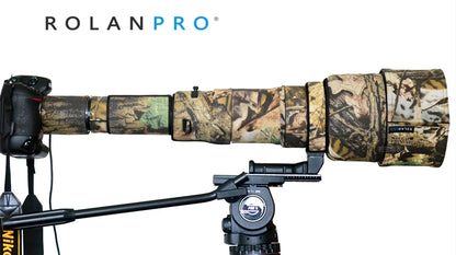 ROLANPRO Lens Camouflage Coat Rain Cover for Nikkor Nikon AI-S 800mm f/5.6 ED lens Protective Sleeve Guns Protective Case DSLR