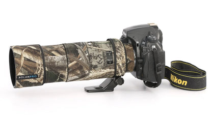 ROLANPRO Waterproof Lens Cover for Nikon AF-S 300mm F/4D ED Camouflage Coat lens Sleeve Guns Case DSLR