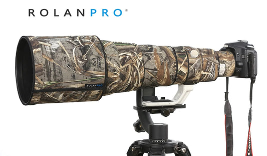 ROLANPRO Lens Coat for Canon EF 600mm F/4 L IS II USM Lens Protective Sleeve Guns Case Lens Cover Camera Bag dslr
