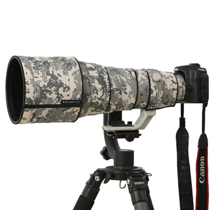 ROLANPRO Lens Camouflage Coat for Canon EF 400mm F/2.8 L IS II USM Lens Protective Sleeve Guns Case Canon 400f2.8 ii Coat
