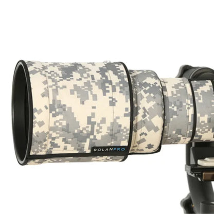 ROLANPRO Camouflage Lens Coat for Sigma APO 150-500mm f/5-6.3 DG OS HSM Guns Case Lens Protective Sleeve Sigma 150 500mm Case