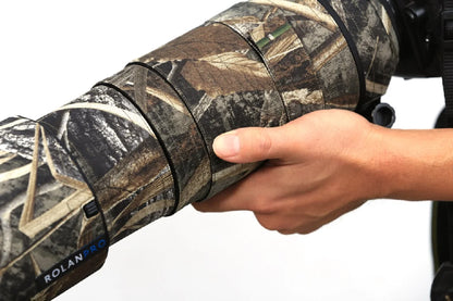 ROLANPRO Waterproof Lens Camouflag Coat for Nikon AFS 80-400mm F4.5-5.6 G ED VR Lens Cover Case Protective Sleeve Rain Cover