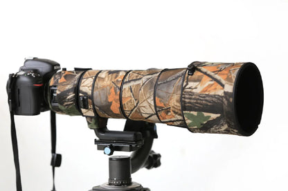 ROLANPRO Waterproof Lens Camouflage Coat for Nikon AF-S 180-400mm F/4E TC1.4 FL ED VR Lens Cover Guns Case Protective Seelve Cas