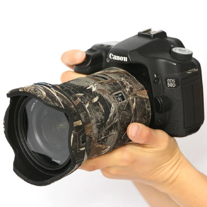 ROLANPRO Lens Coat for Canon EF 16-35mm F/2.8L III USM Camouflage Rain Cover Lens Protective Sleeve Guns Clothing Photography