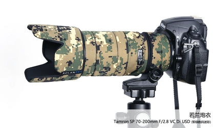 ROLANPRO Lens Coat for Tamron SP 70-200mm F2.8 VC Di USD (A009) Camouflage Lens Clothing Rain Cover Lens Case