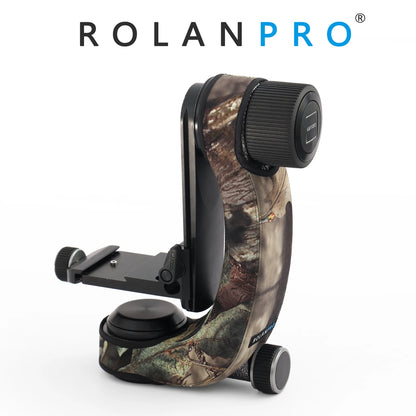ROLANPRO Tripod Head Camouflage Sleeve / Case For Gitzo GHFG1 Gimbal Head Telephoto Bird Photography( Not Including Gimbal Head)