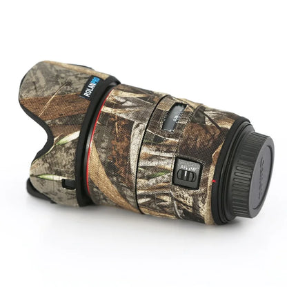 ROLANPRO Lens Coat for Canon EF 35mm f1.4L II USM Camouflage Rain Cover Lens Protective Sleeve Guns Case Photography Clothing