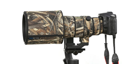 ROLANPRO Waterproof Lens Camouflage Coat for Sigma 500mm F/4 DG OS HSM Sports Lens Protective Sleeve Lens Cover Guns Case Cloth