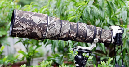 ROLANPRO Lens Camouflage Coat Rain Cover for Canon EF 500mm F/4.5 L USM Lens Protective Sleeve Case Guns Protector DSLR Outdoor