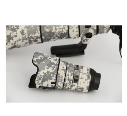 ROLANPRO Lens Coat for Nikon AFS 24-70mm F/2.8E ED VR Camouflage Cover Lens Protective Sleeve Guns Clothing Photography Case