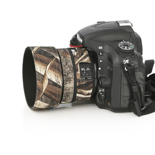 ROLANPRO Lens Coat for Nikon AF-S 50mm F/1.4 G Lens Protective Sleeve Rain Cover Guns Protection Case Clothing