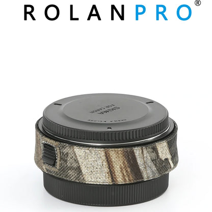 ROLANPRO Camera Barlow Coat Camouflage Cover for Sigma TC2001 TC1401 Magnification Lens Sleeve For Canon Lens Guns Case
