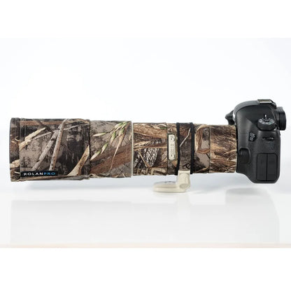 ROLANPRO Waterproof Lens Camouflage Cover for Canon EF 400mm F/5.6 L USM Coat Lens Protective Sleeve Guns Case DSLR Bag