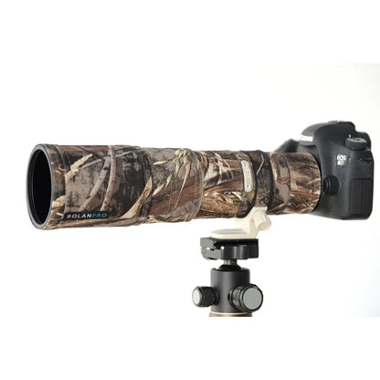 ROLANPRO Waterproof Lens Camouflage Cover for Canon EF 400mm F/5.6 L USM Coat Lens Protective Sleeve Guns Case DSLR Bag