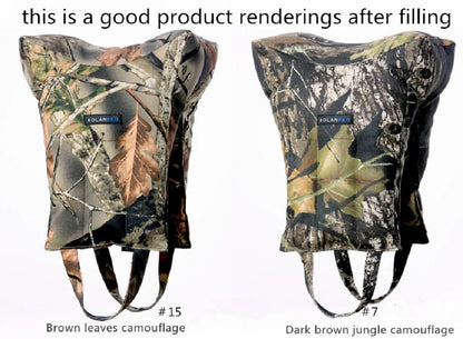 ROLANPRO Portable Cool Camouflage Wildlife Bird Watching Photography Bag For Hunting Animal Photo Shooting Camera Bean Bags