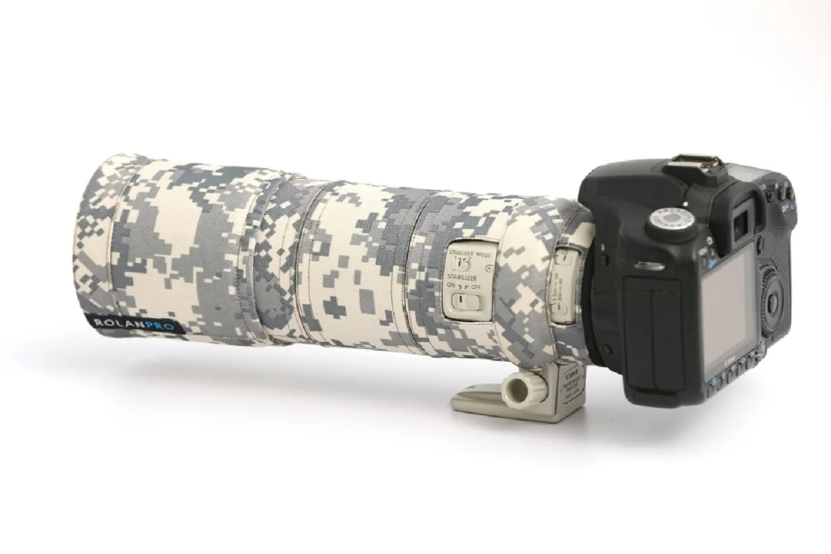 ROLANPRO Waterproof Lens Coat for Canon EF 300mm F/4 L IS USM Camouflage Lens Cover Protective Sleeve Guns Case Canon Accessorie
