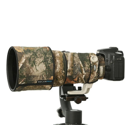 ROLANPRO Lens Camouflage Coat for Canon EF 200mm F/2 L IS USM Lens Protective Sleeve Guns Case Lens Bag Foto Bag