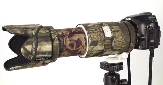 ROLANPRO Lens Camouflage Coat Rain Cover for Sony SONY 70-400mm F/4-5.6 G SSM II Lens Protective Case For Sony SLR camera Lens