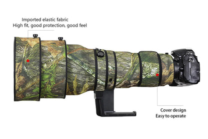 Chasing birds camouflage lens coat for NIKON AF-s 400 F2.8 G waterproof and rainproof lens protective cover nikon 400 lens cover
