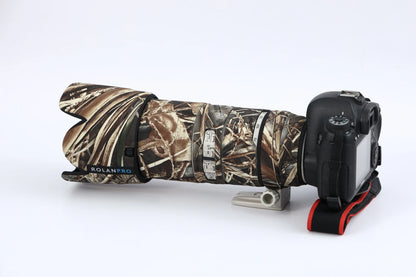 ROLANPRO Waterproof Lens Camouflage Coat Rain Cover for Canon EF 70-200mm F2.8 L IS USM lens Sleeve Guns Case