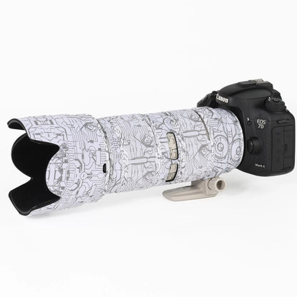 CHASING BIRDS camouflage lens coat for CANON EF 70 200 mm F2.8 L IS II or III USM waterproof and rainproof lens protective cover