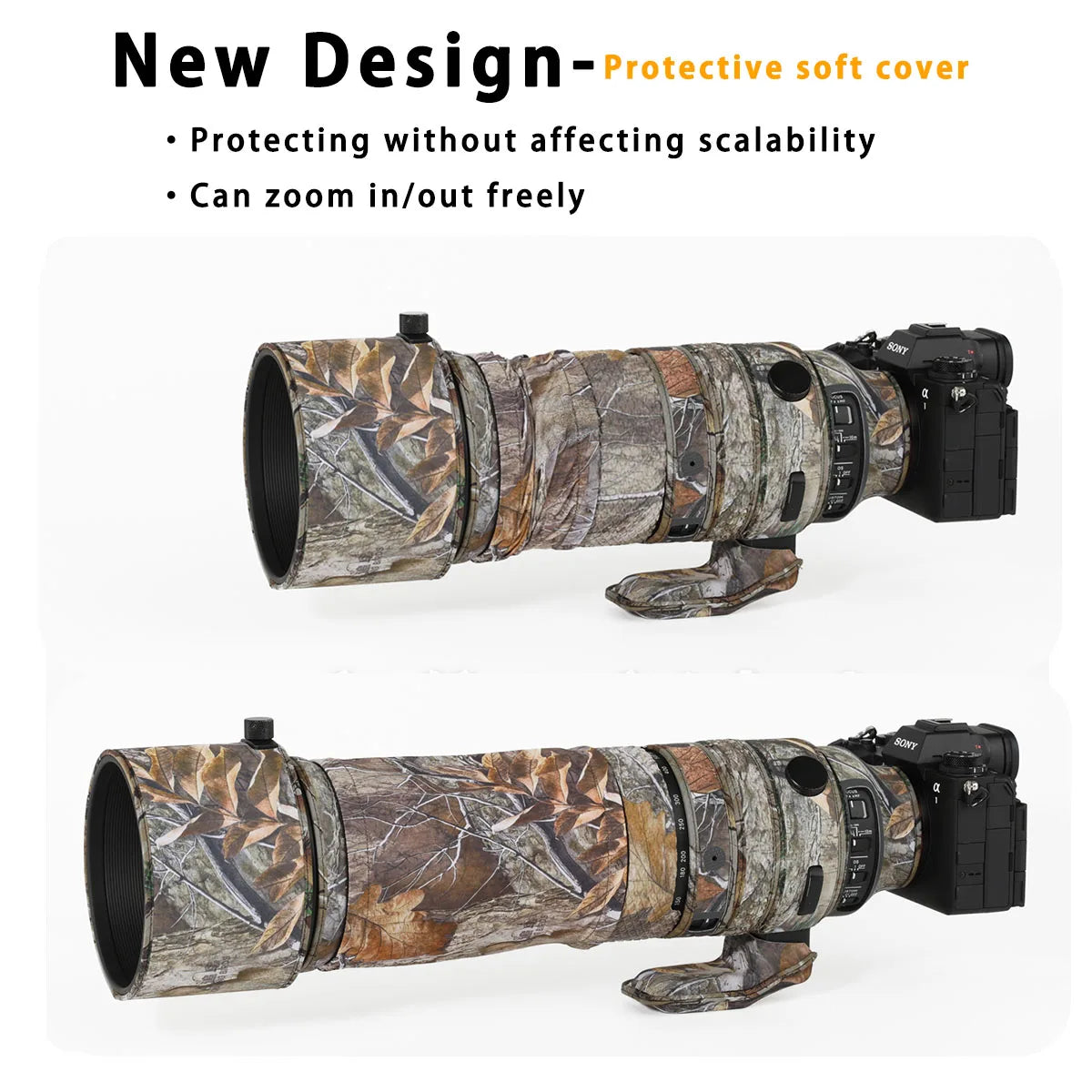 CHASING BIRDS camouflage lens coat for SIGMA 150-600mm F5-6.3 DG DN OS Sports  for SONY E-mount waterproof lens protective cover