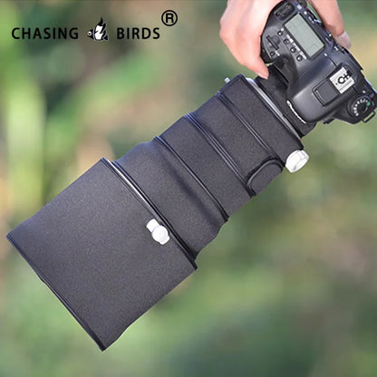 CHASING BIRDS camouflage lens coat for CANON EF 200 mm F2 L IS USM waterproof and rainproof elasticity lens protective cover