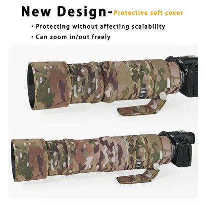 CHASING BIRDS camouflage lens coat for CANON RF 100-500mm F4.5-7.1 L IS USM waterproof and rainproof 100500 protective cover