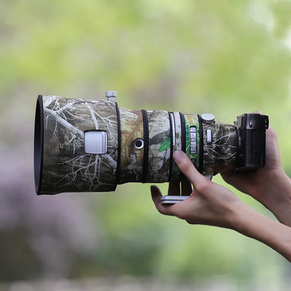 CHASING BIRDS camouflage lens coat for Fuji XF 200 F2 R waterproof and rainproof lens protective cover fujifilm xf 200 lens camo