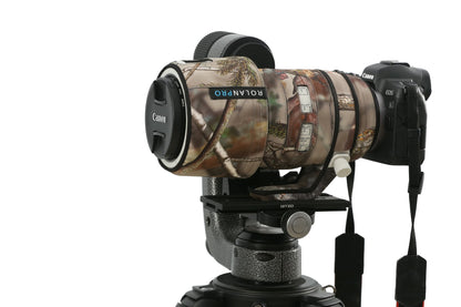 ROLANPRO Lens Coat for Canon RF 100-500mm F/4.5-7.1 L IS USM Rainproof Protective Sleeve canon rf100 500 Case Rain Cover Camo