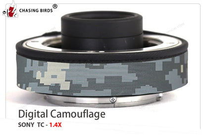 CHASING BIRDS camouflage lens coat for SONY teleconverter TC 1.4X 2.0X waterproof and rainproof lens protective cover
