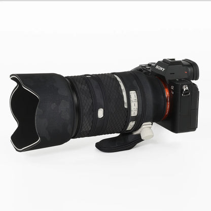 CHASING BIRDS camouflage lens coat for Sony FE 70-200mm F4 Macro G OSS II waterproof and rainproof elastic lens protect cover