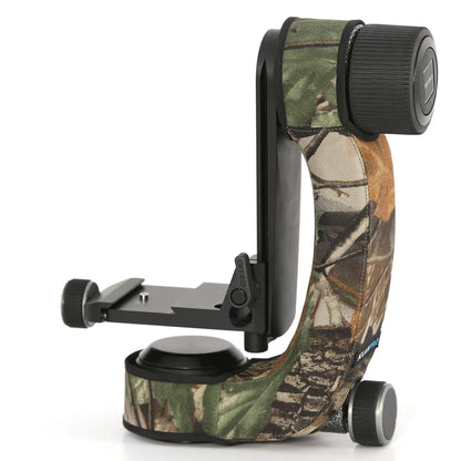 ROLANPRO Tripod Head Camouflage Sleeve / Case For Gitzo GHFG1 Gimbal Head Telephoto Bird Photography( Not Including Gimbal Head)