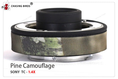 CHASING BIRDS camouflage lens coat for SONY teleconverter TC 1.4X 2.0X waterproof and rainproof lens protective cover