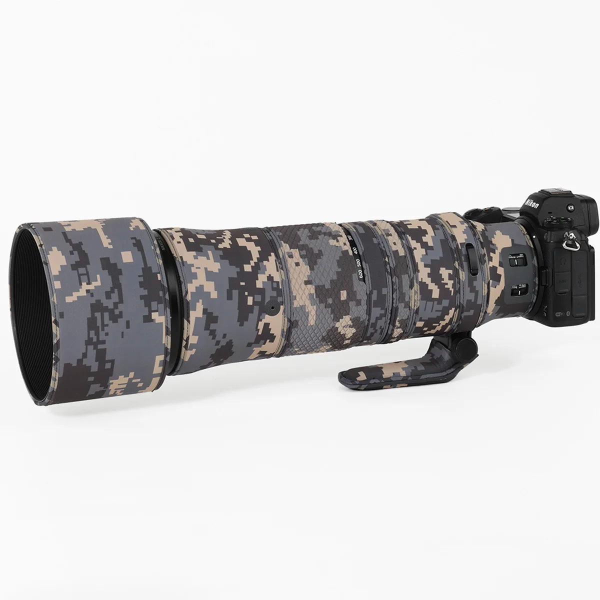 CHASING BIRDS camouflage lens coat for Nikon Z 180-600 mm F 5.6-6.3 VR waterproof and rainproof lens protective cover NIKKOR