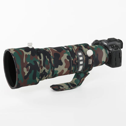 CHASING BIRDS camouflage lens coat for CANON RF 100-300 mm F2.8 L IS USM elastic waterproof and rainproof lens protective cover