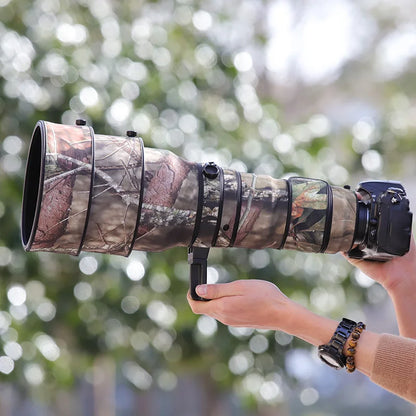Chasing birds camouflage lens coat for NIKON AF-s 400 F2.8 G waterproof and rainproof lens protective cover nikon 400 lens cover