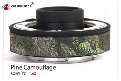CHASING BIRDS camouflage lens coat for SONY teleconverter TC 1.4X 2.0X waterproof and rainproof lens protective cover