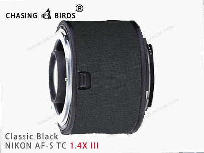 Chasing birds camouflage lens coat for NIKON AF-S teleconverter 1.4X 2.0X 1.7X waterproof and rainproof lens protective cover
