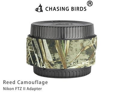 CHASING BIRDS Camouflage Waterproof Protective Coat for Nikon FTZ II Adapter rainproof cover