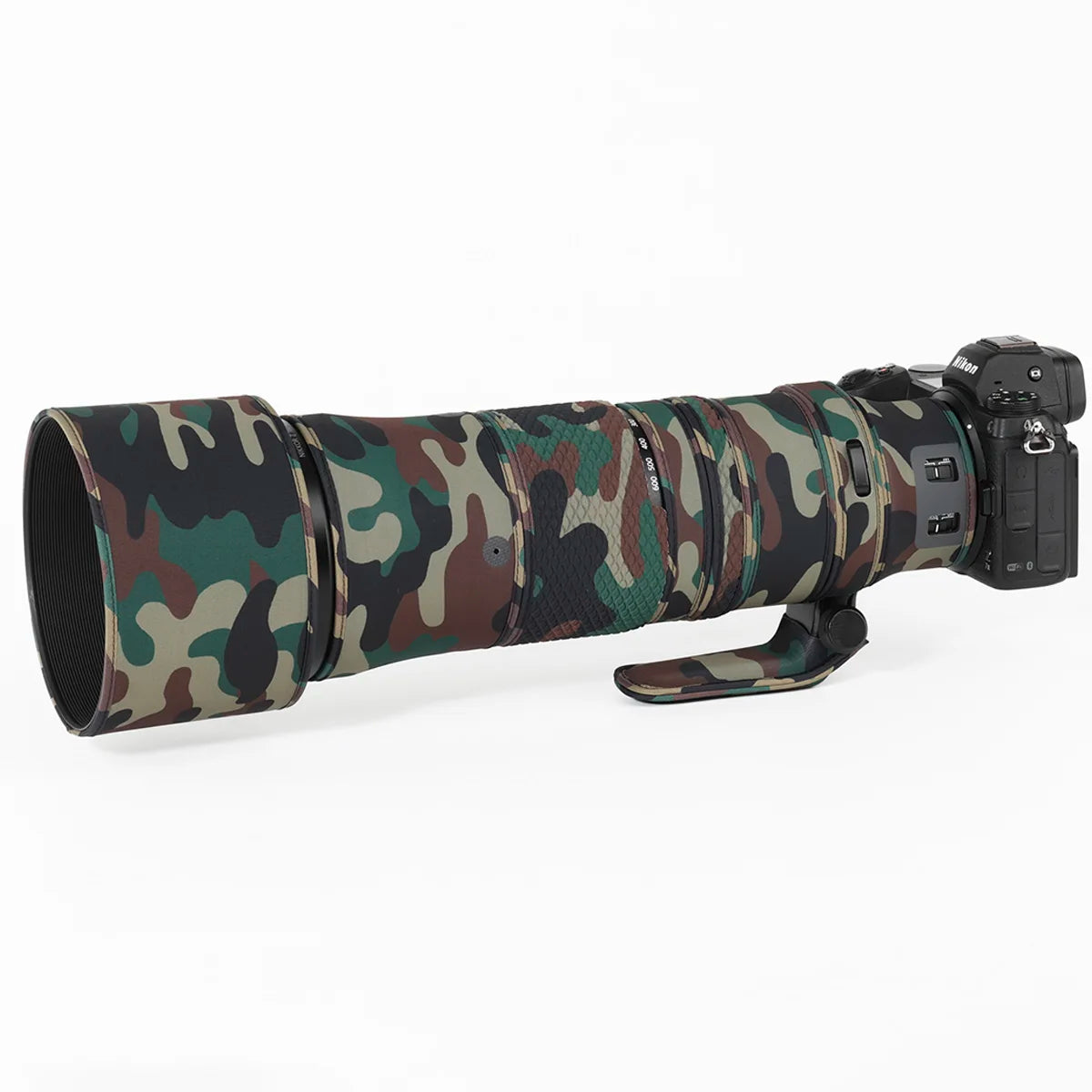 CHASING BIRDS camouflage lens coat for Nikon Z 180-600 mm F 5.6-6.3 VR waterproof and rainproof lens protective cover NIKKOR