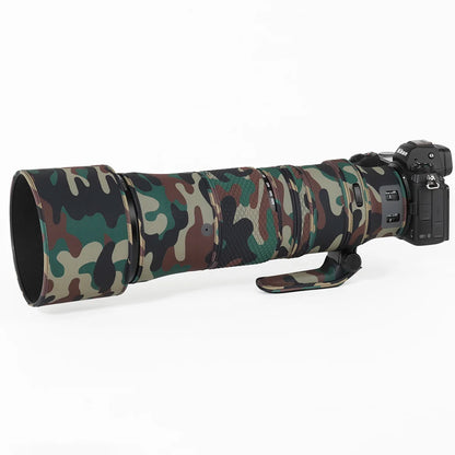 CHASING BIRDS camouflage lens coat for Nikon Z 180-600 mm F 5.6-6.3 VR waterproof and rainproof lens protective cover NIKKOR