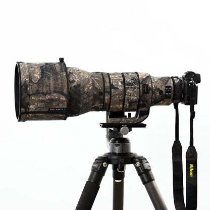 ROLANPRO Waterproof Lens Coat for Nikon Z 400mm F2.8 TC VR S Lens Protective Cover Case nikon Z400 2.8 Sleeve Raincover Camo