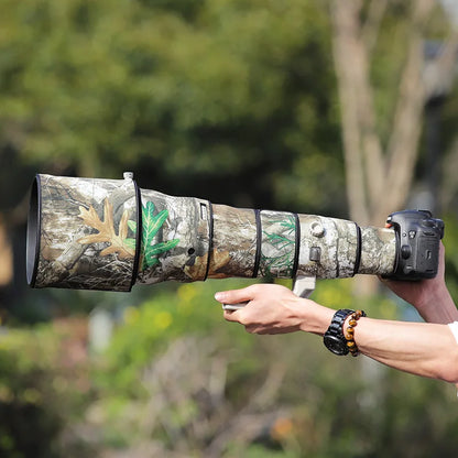 CHASING BIRDS camouflage lens coat for CANON EF 800mm F5.6 L IS USM waterproof and rainproof elasticity lens protective cover