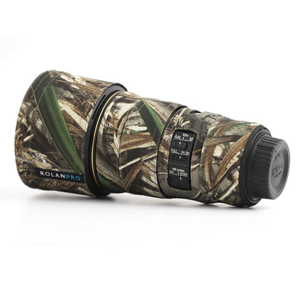 ROLANPRO Lens Cover for Nikon AF-S 300mm F4E PF ED VR Lens Protective Sleeve Camouflage Guns Case Nikon 300mm f4 Lens Coat