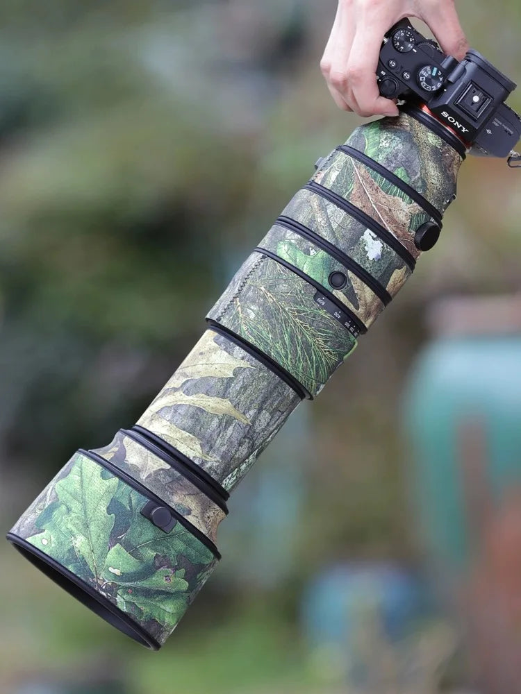 CHASING BIRDS camouflage lens coat for SIGMA 60-600mm F4.5-6.3 DG DN OS Sports E-mount waterproof lens protective cover